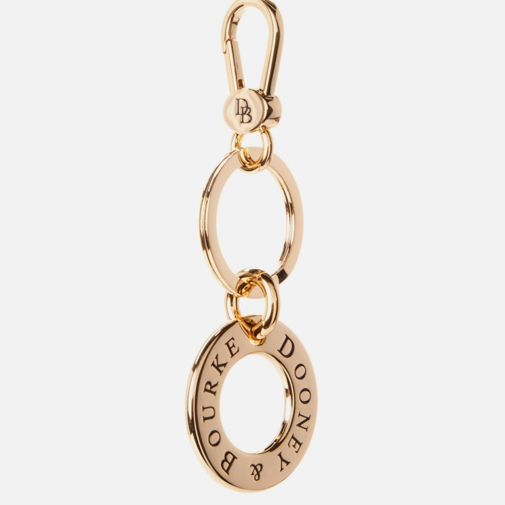 Dooney & Bourke Gold Keychain/ Keycharm